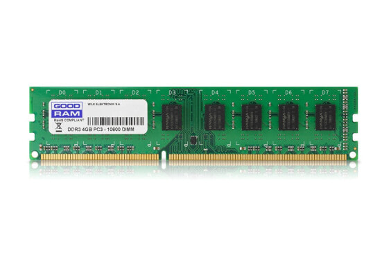 GoodRam GR1600D3V64L11/8G - 8 GB - 1 x 8 GB - DDR3 - 1600 MHz - 240-pin DIMM