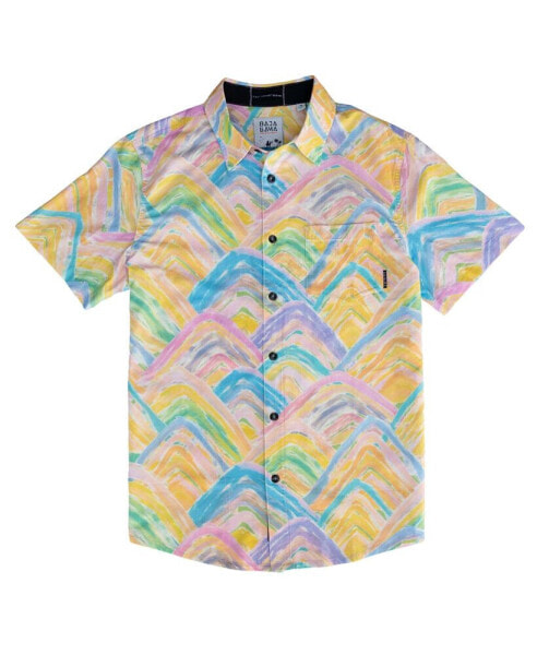 Men's RAINBOW MOUNTAINS - 7-SEAS BUTTON UP SHIRT