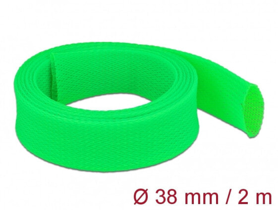 Delock 20754 - Cable sleeve - Polyester - Green