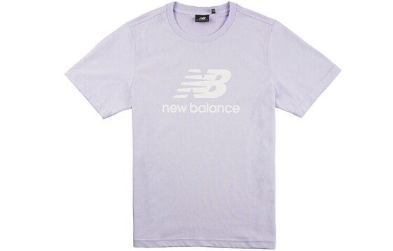 Футболка мужская New Balance NEA2E031-DV удлиненная фиолетовая