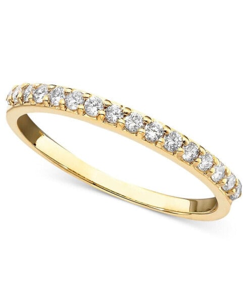 Diamond Band (1/4 ct. t.w.) in 14k gold, 14k white gold or 14k rose gold