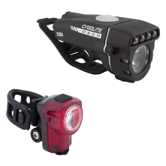 Cygolite Dash 520 Headlight and Hotshot Micro 30 Taillight Set