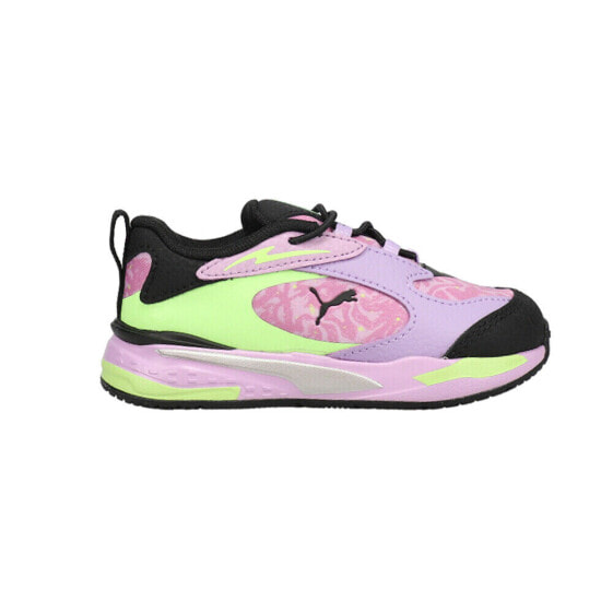 Puma RsFast Space Glam Slip On Infant Girls Size 4 M Sneakers Casual Shoes 3899