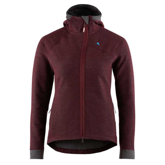 Толстовка Klättermusen Hödur Hooded Zip из переработанной шерсти 440г