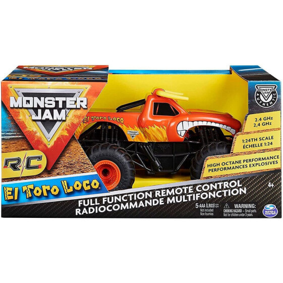 SPIN MASTER Monster Jam Toro Loco Remote Control Car
