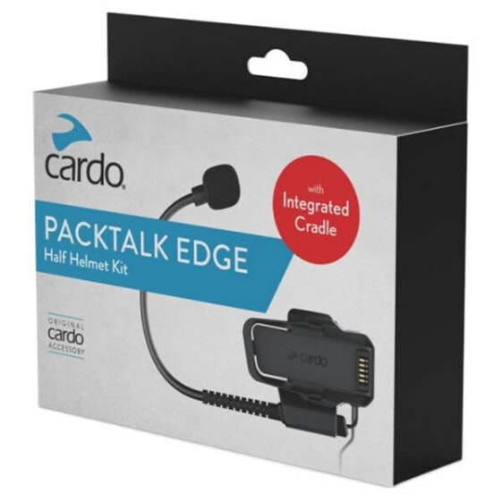 CARDO Packtalk Edge For Jet Helmets With Cradle Kit Microphone
