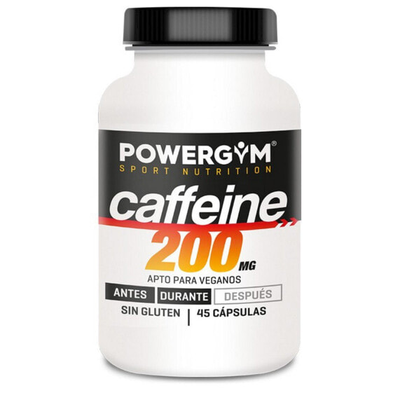 POWERGYM Caffeine 200mg 45 Units