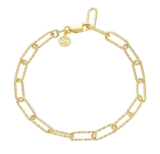 Luce Grande Chains Modern Gold Plated Bracelet SJ-B12292-SG