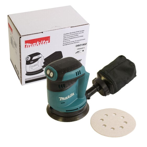 Makita Akku-Exzenterschleifer 18V DBO180Z ohne Akku ohne Lader im Karton