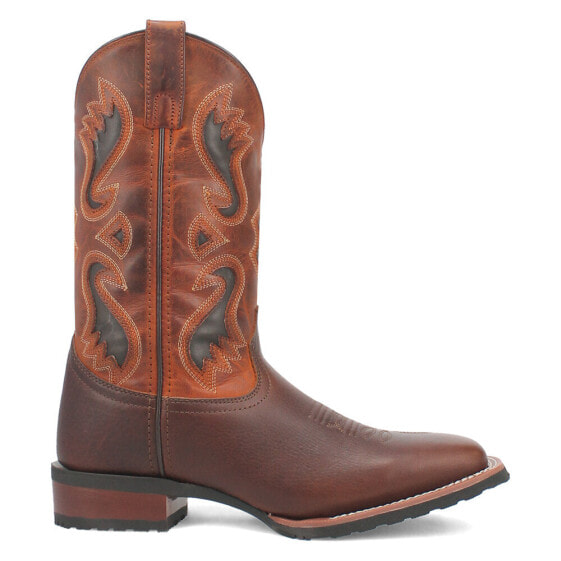 Laredo Smoke Creek Square Toe Cowboy Mens Brown Casual Boots 7728