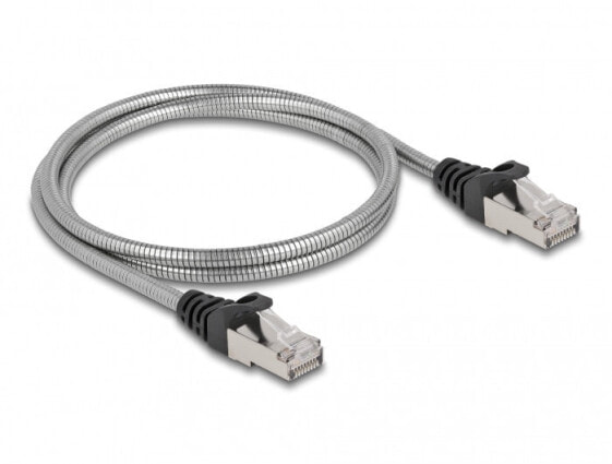 Delock 80108 - 1 m - Cat6a - U/FTP (STP) - RJ-45 - RJ-45