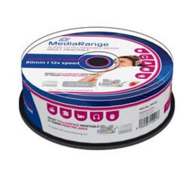 MEDIARANGE MR224 - 12x - CD-R - 120 mm - 700 MB - Cakebox - 25 pc(s)