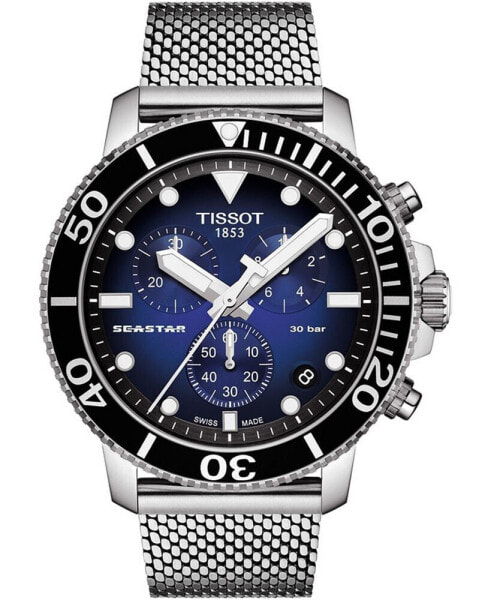 Часы Tissot Seastar 1000 Stainless Mesh