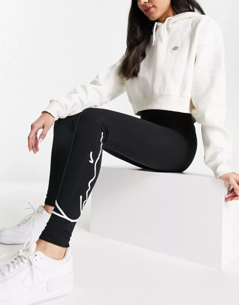 Karl Kani – Signature – Leggings in Schwarz