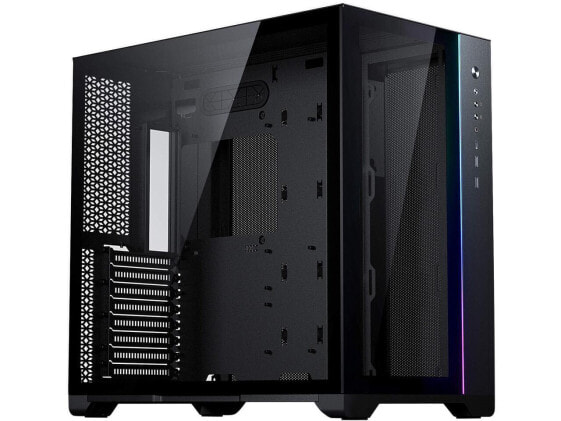 MagniumGear NEO Qube 2, Dual Chamber ATX Mid-tower, Digital-RGB Lighting, Front