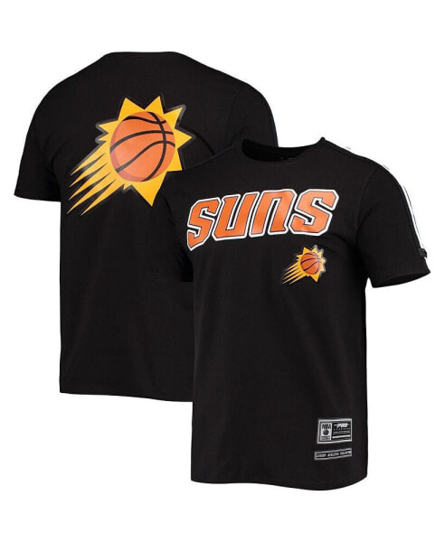 Men's Black Phoenix Suns Mesh Capsule Taping T-shirt