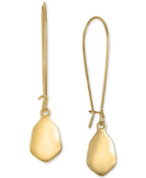 Polished Paddle Wire Drop Earrings, Created for Macy's