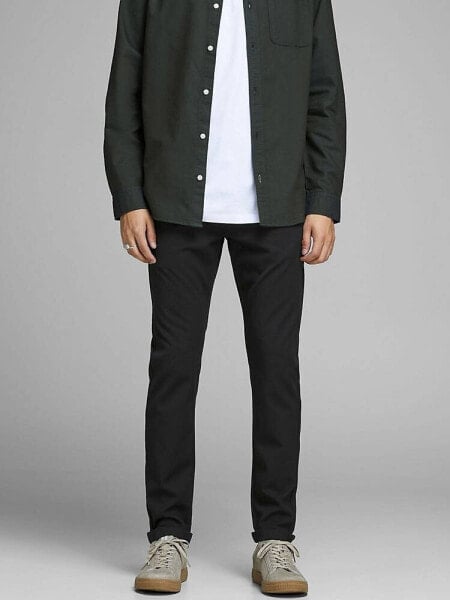 Jack & Jones Marco tapered pant in black