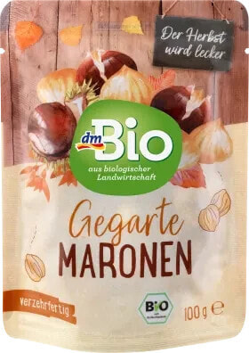 Gegarte Maronen verzehrfertig, 100 g