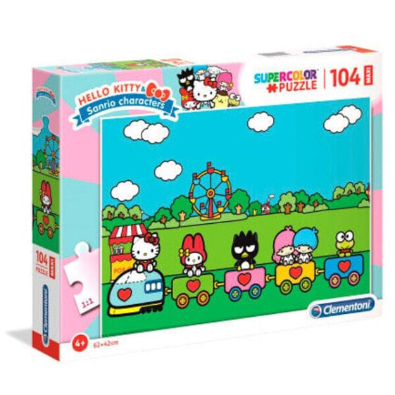 CLEMENTONI Hello Kitty Maxi Puzzle 104 Pieces