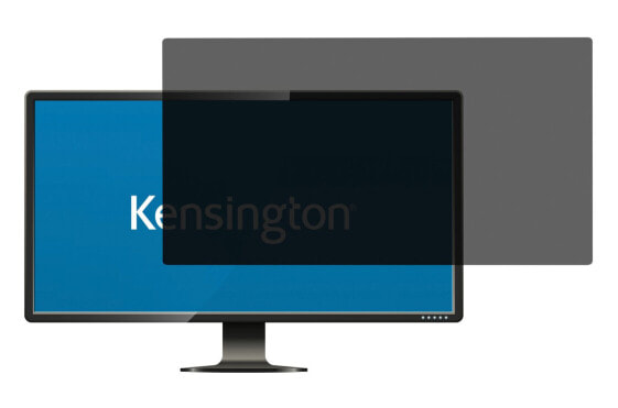 Kensington Privacy filter 2 way removable 60.4cm 23.8'' Wide 16:9 - 60.5 cm (23.8") - 16:9 - Monitor - Frameless display privacy filter - Anti-reflective - Privacy - 70 g