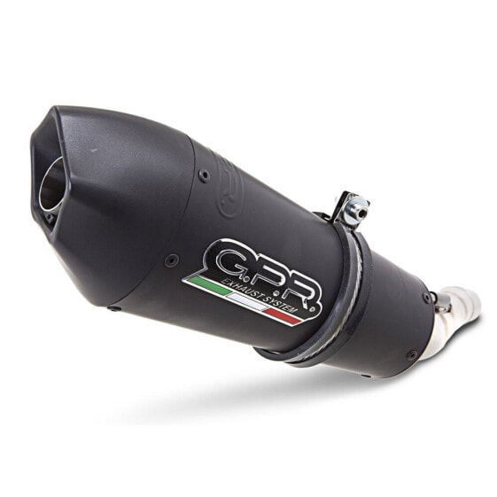 GPR EXHAUST SYSTEMS GP Evo4 Black MV Agusta F3 675 17-20 Ref:E5.MV.13.CAT.GPAN.BLT Titanium Slip On homologated muffler