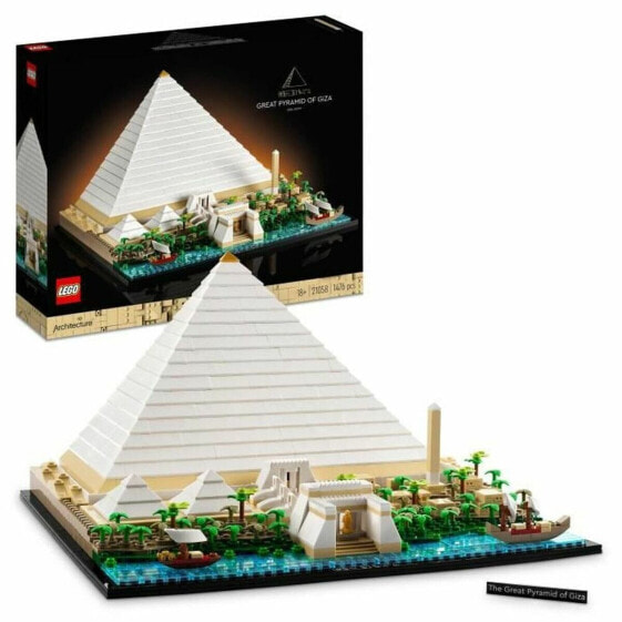 Playset Lego 21058 Architecture The Great Pyramid of Giza 1476 Предметы