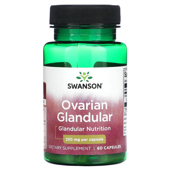 Ovarian Glandular, 250 mg, 60 Capsules