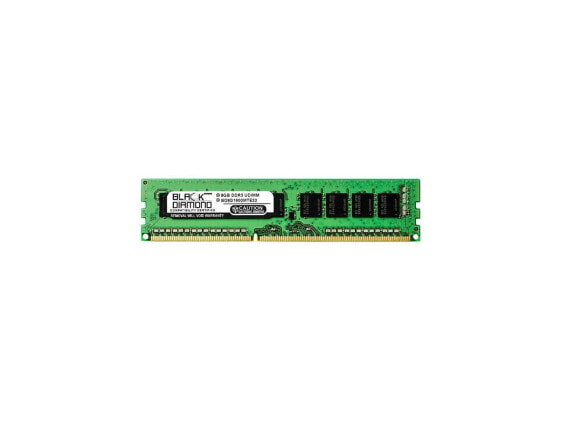 Black Diamond Memory 8GB ECC Unbuffered DDR3 1600 (PC3 12800) Server Memory Mode