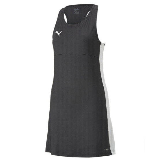 Puma Teamliga Sleeveless Mini Dress Womens Black Casual 65838803