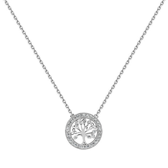 Fashion silver necklace tree of life NCL28W