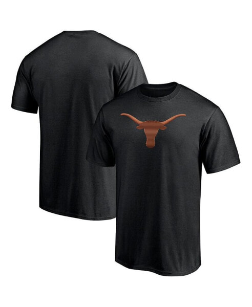 Men's Black Texas Longhorns Team Midnight Mascot T-shirt