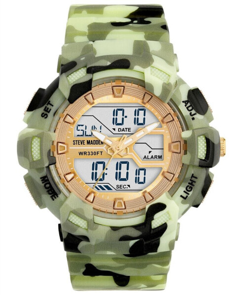 Часы STEVE MADDEN Digital Green Camo