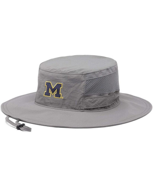 Men's and Women's Gray Michigan Wolverines Bora Bora Booney II Omni-Shade Hat