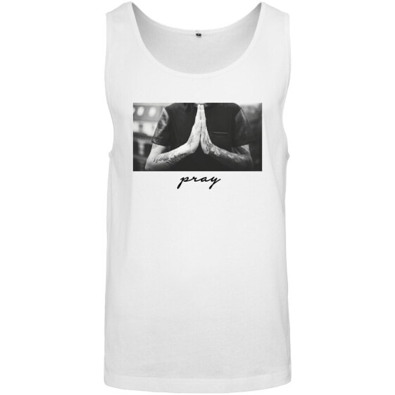 MISTER TEE Urban Classics Pray sleeveless T-shirt