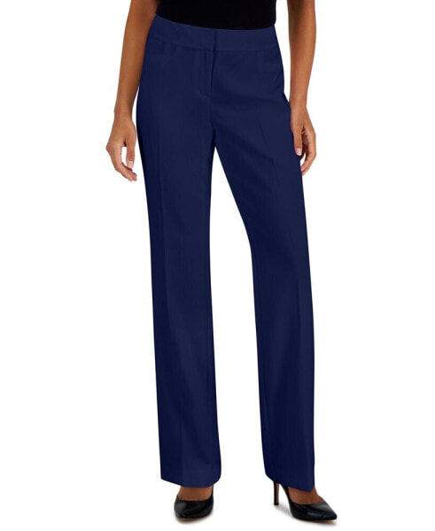 Women's Mid-Rise Fly Front L-Pocket Trousers