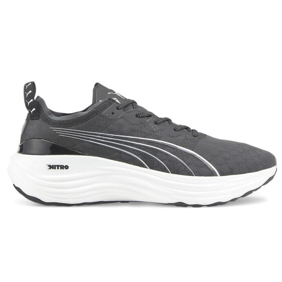 Puma Foreverrun Nitro Running Mens Black Sneakers Athletic Shoes 37775701