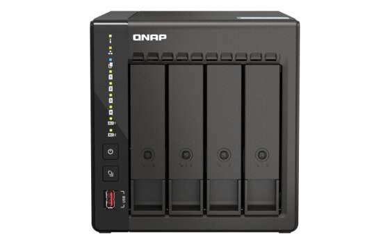 QNAP TS-453E - NAS - Tower - Intel® Celeron® - J6412 - Black