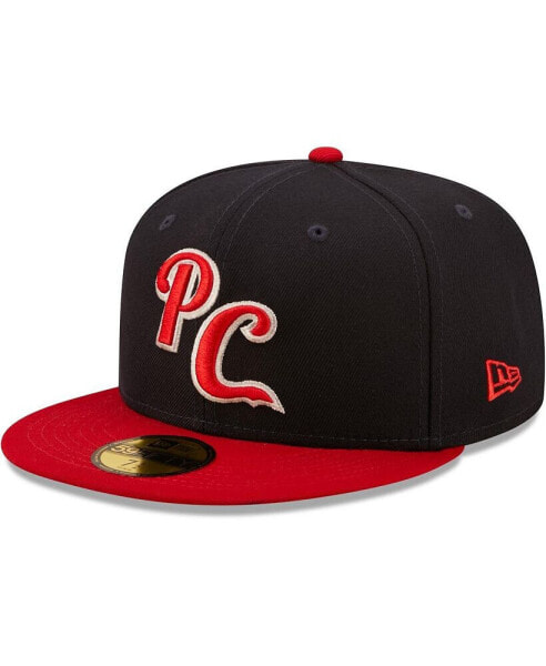 Men's Navy Peoria Chiefs Authentic Collection 59FIFTY Fitted Hat