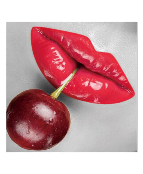 Cherry Lips Acrylic Wall Art (40 H X 40 W)