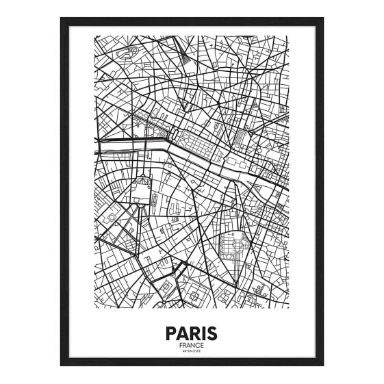 Bild Map Of Paris