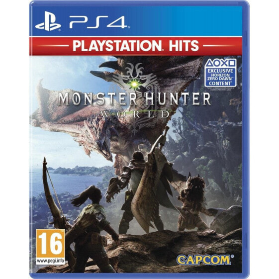 Игра для приставки Capcom Monster Hunter World для PlayStation 4, многопользовательский режим, рейтинг T (для подростков)