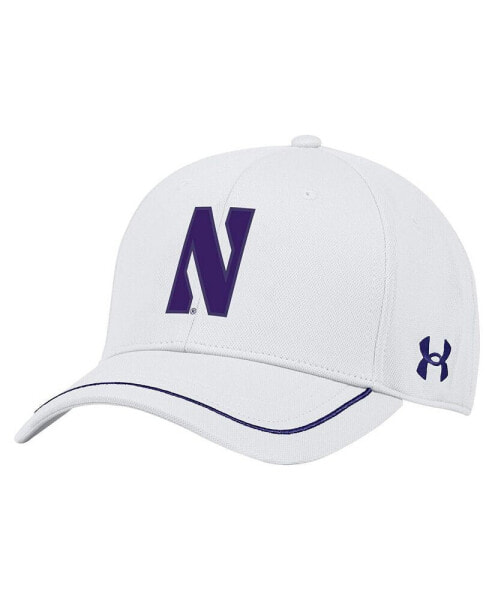 Men's White Northwestern Wildcats Blitzing Accent Iso-Chill Adjustable Hat