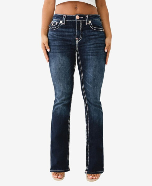 Women's Becca Bootcut Super T Flap Jean