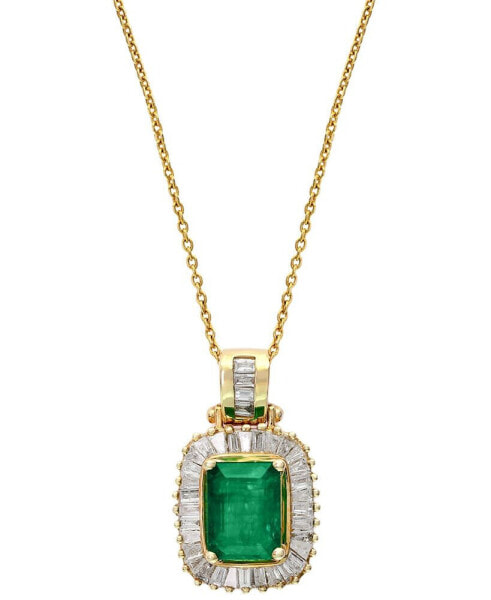 EFFY Collection brasilica by EFFY® Emerald (1-3/8 ct. t.w.) and Diamond (1/2 ct. t.w.) in 14k Gold