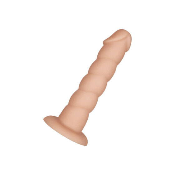 Gerippter Dildo aus Silikon, 24 cm