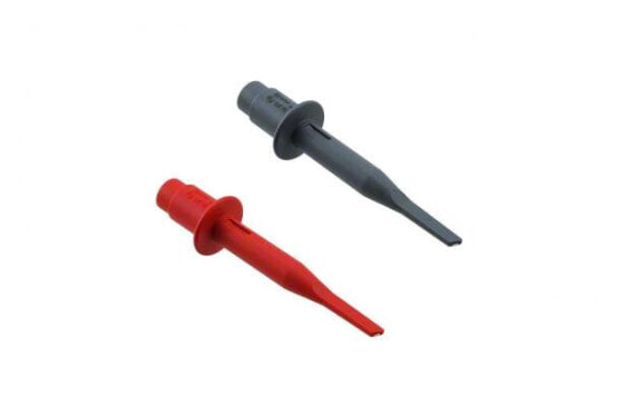 Fluke HC120 - Test clip - Gray - Red - Steel - Nickel - 2 pc(s) - STL 120 - VPS40 - TL75