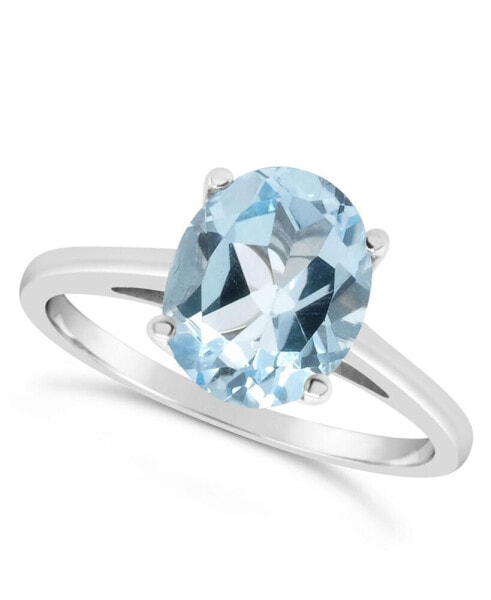 Кольцо Macy's Sky Blue Topaz.