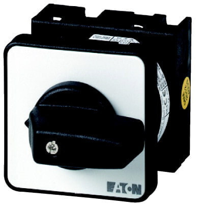 Eaton T0-2-8211/E - Toggle switch - 2P - Black - Metallic - Plastic - IP65 - 48 mm
