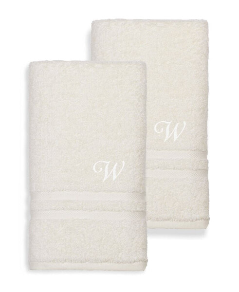 Textiles Turkish Cotton Personalized 2 Piece Denzi Bath Towel Set, 54" x 27"